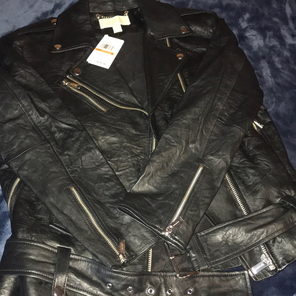 Michael Kors leather jacket